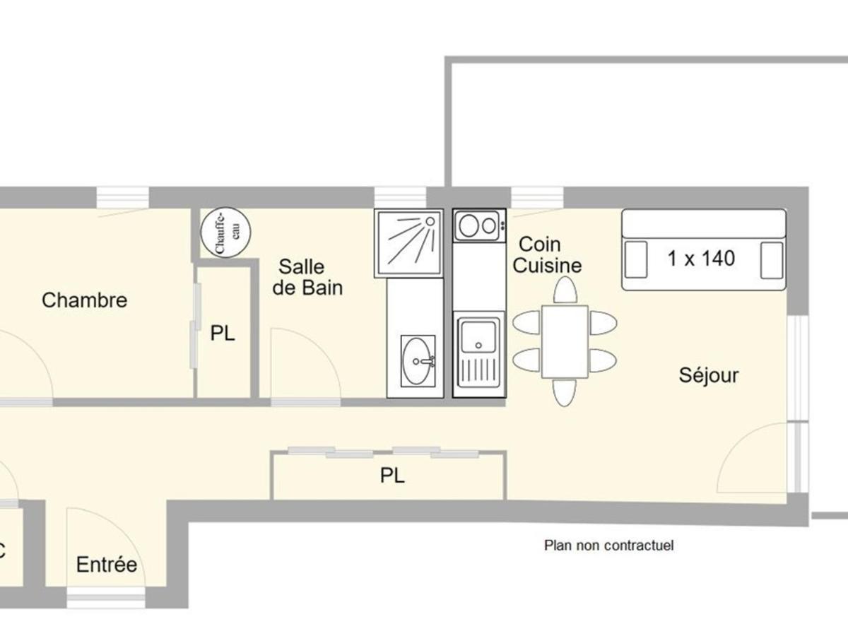 Appartement 2 Pieces Au Coeur Des Saisies - Balcon Sud, Box Inclus, 5 Pers - Fr-1-594-321 Hauteluce Kültér fotó