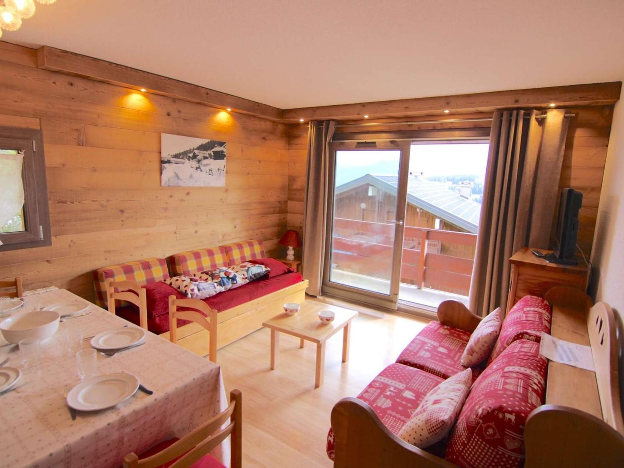 Appartement 2 Pieces Au Coeur Des Saisies - Balcon Sud, Box Inclus, 5 Pers - Fr-1-594-321 Hauteluce Kültér fotó